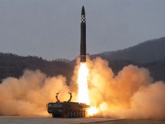 БНАСАУ ээлжит баллистик пуужингийн туршилтаа хийлээ