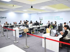 COP17: Цэнхэр бүсэд VENUE COC шуурхай удирдлагын төв ажиллаж байна