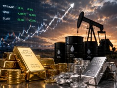 Олон улсын зах зээлд газрын тос, үнэт металлын үнэ өслөө