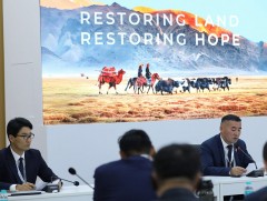 COP17-ын хүрээн дэх “Монголын ногоон өндөрлөг” сэдэвт арга хэмжээ цэнхэр бүсэд боллоо